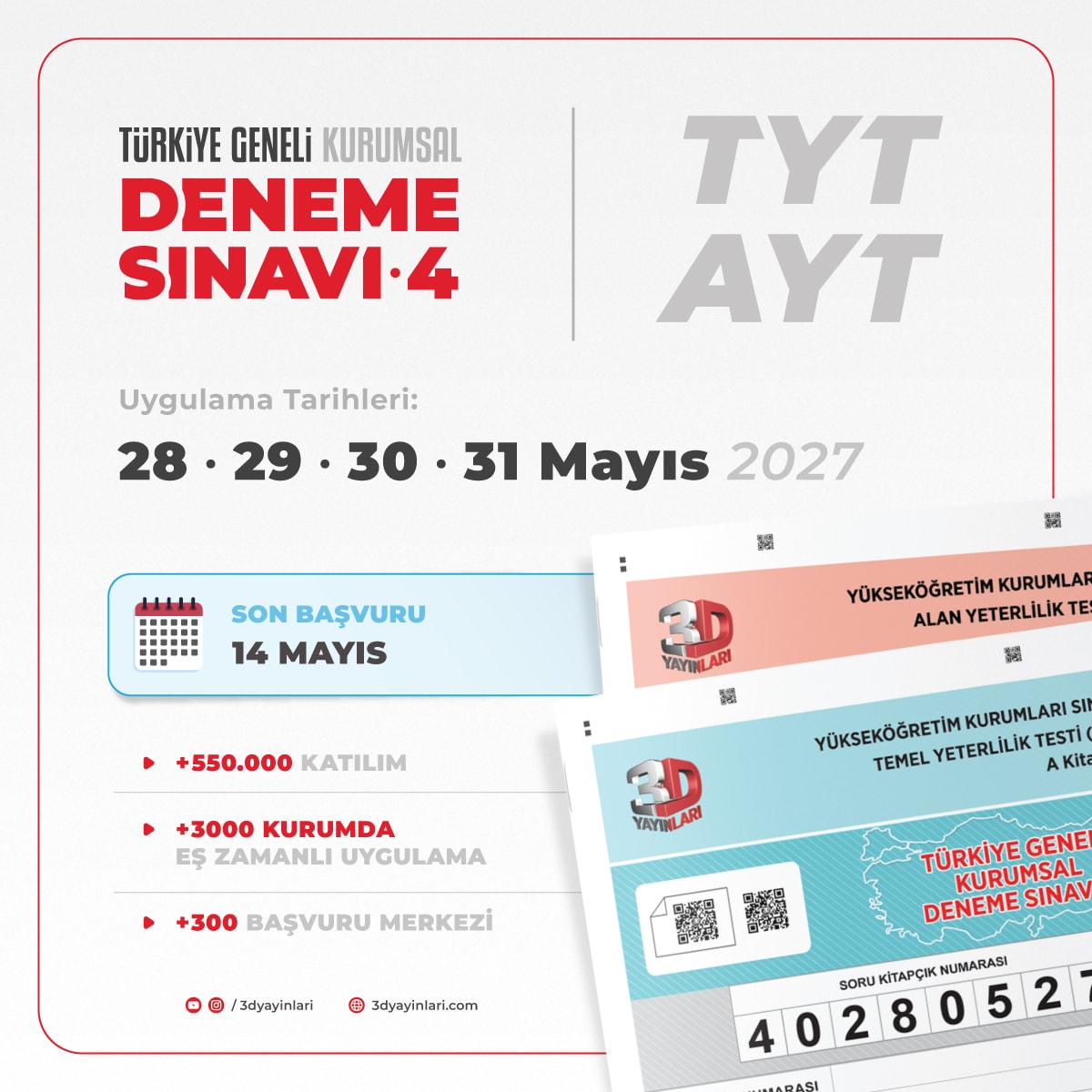 deneme 4 TYT AYT yt