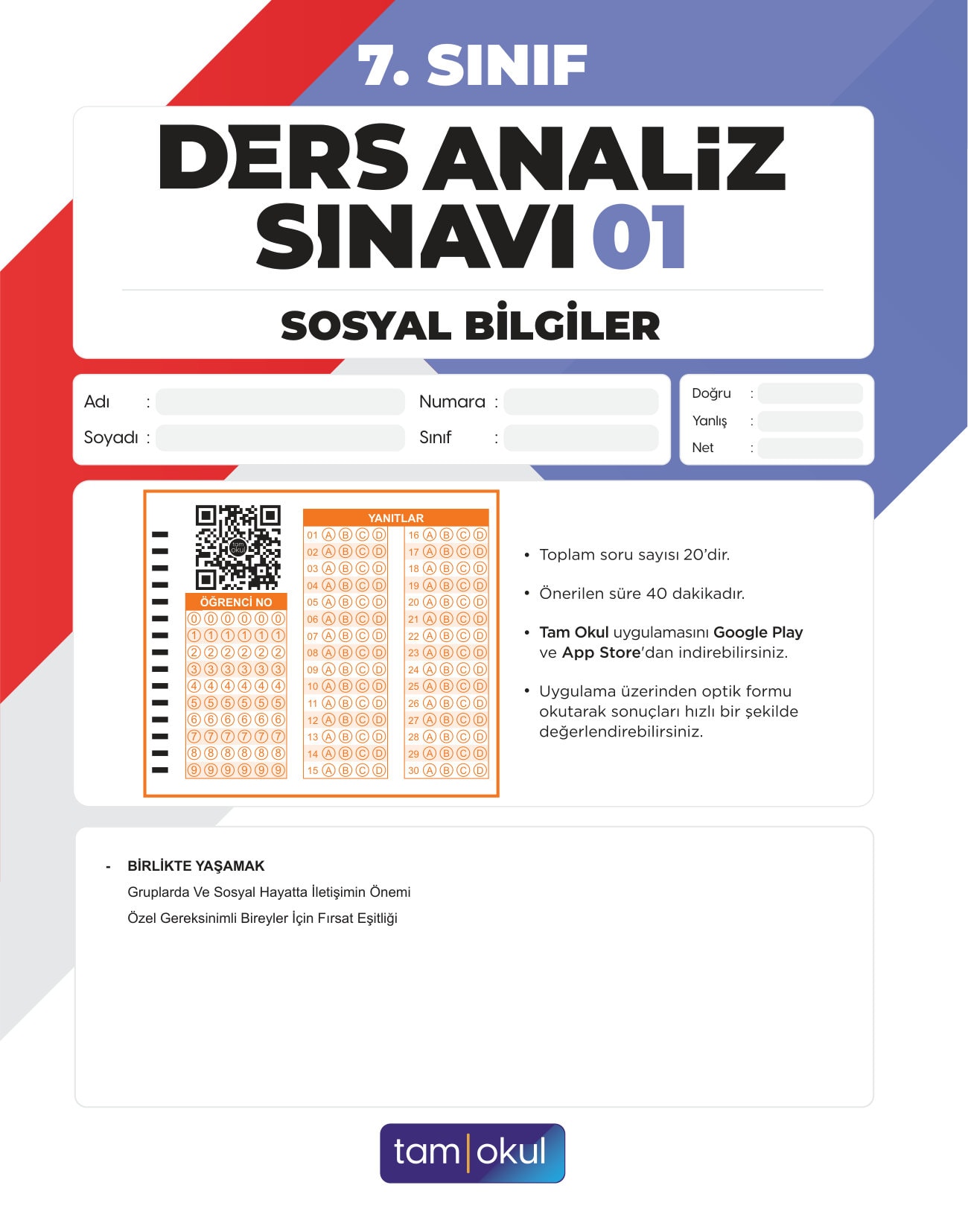 7 sınıf Sosyal Das