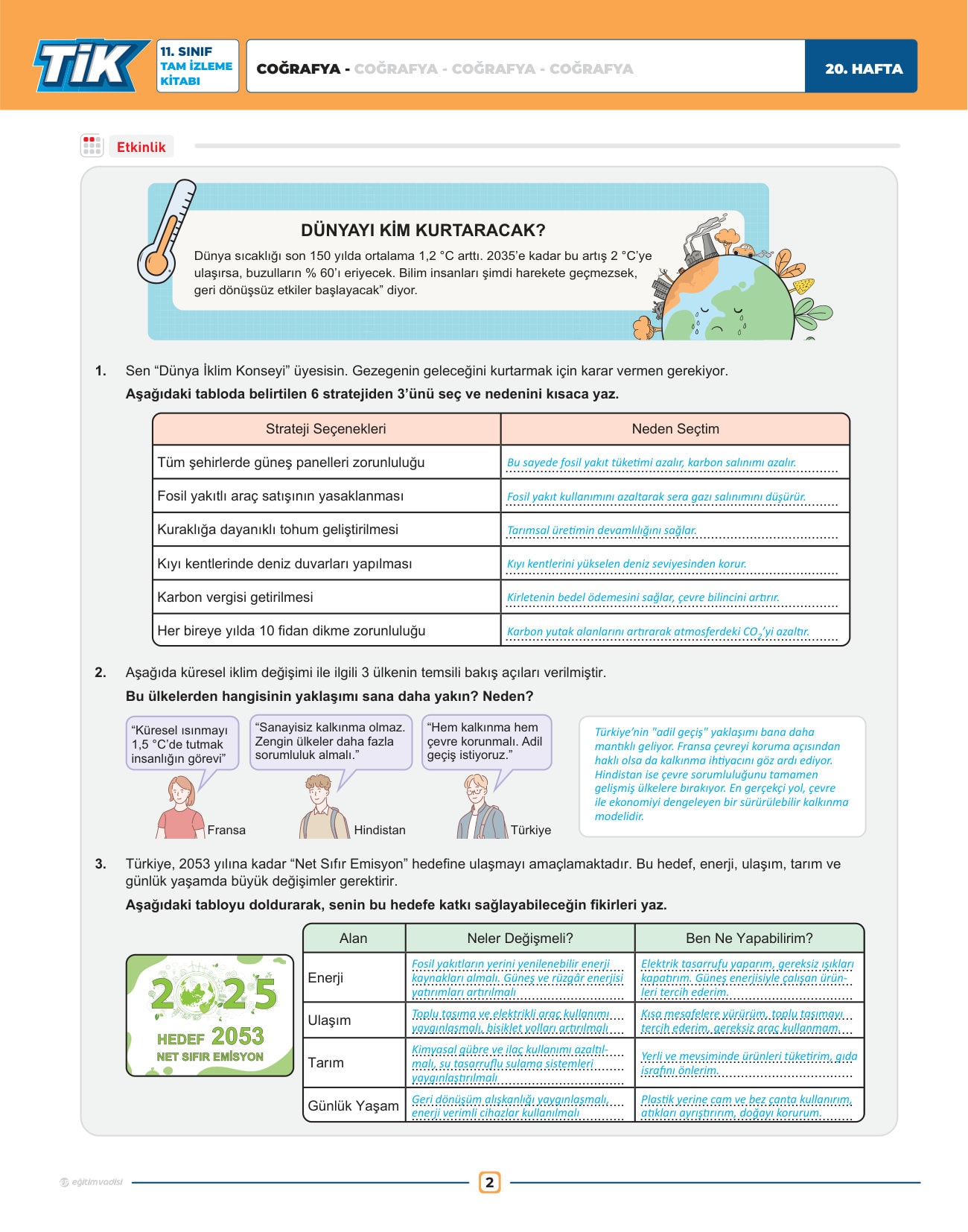 11 TİK COĞRAFYA