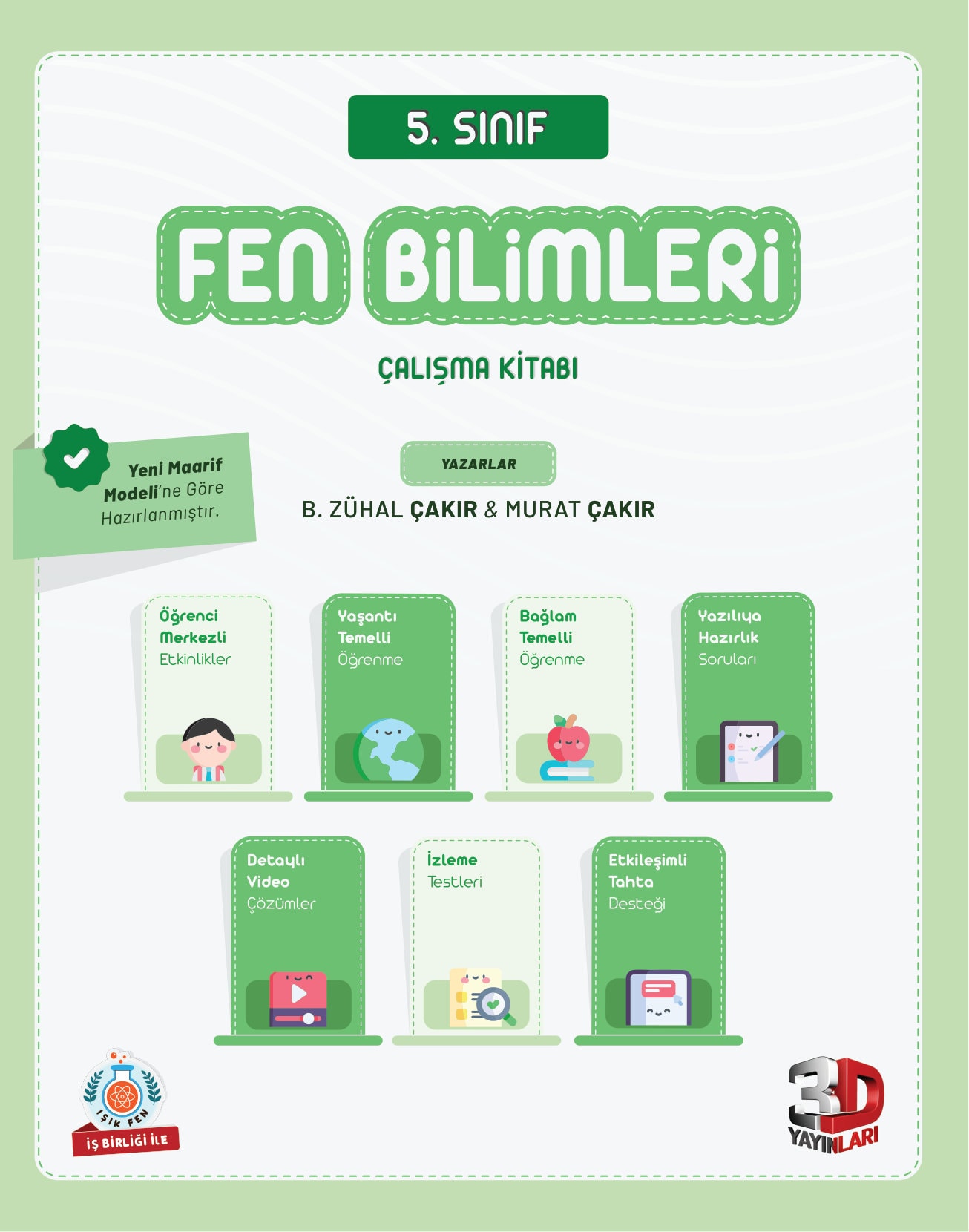 3D 5.Sınıf FenBilimleri Çalışma Kitabı