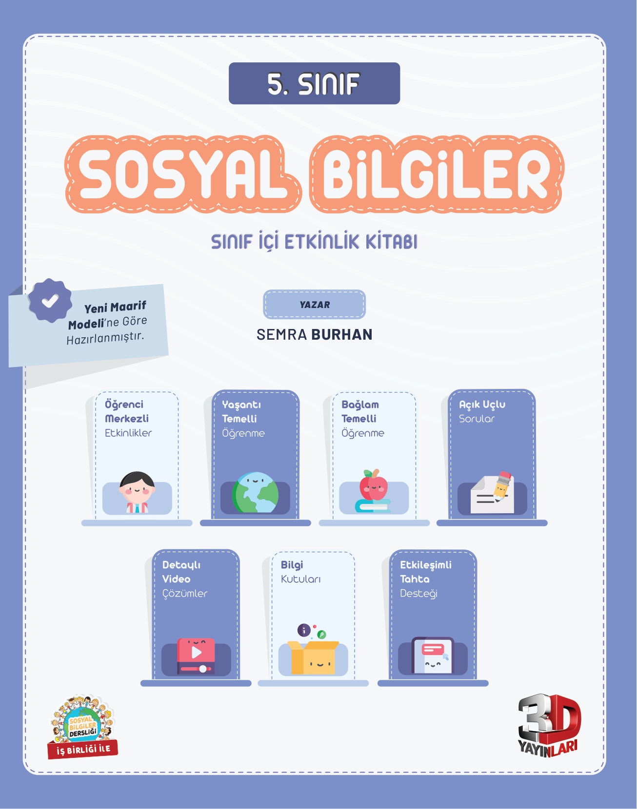 3D 5.Sınıf SosyalBilgiler Sınıf İçi Etkinlik Kitabı