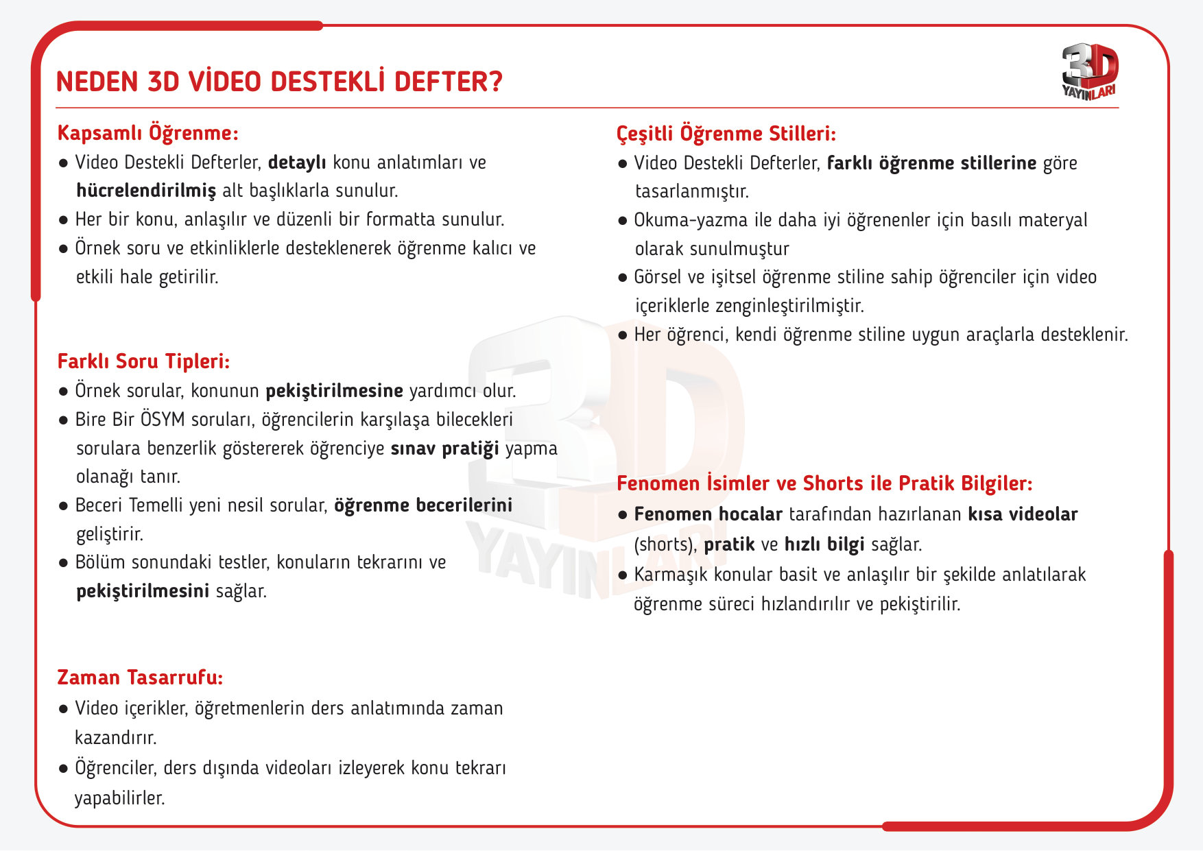 Neden 3D Video Destekli Defter — sayfa 1
