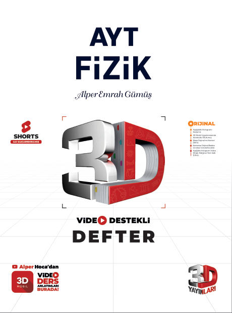 3D AYT FİZİK  VDD