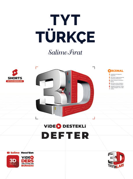 3D TYT Türkçe VDD