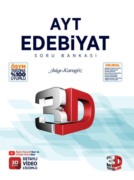 3D AYT Edebiyat Soru Bankası