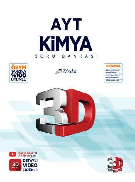 3D AYT Kimya Soru Bankasi