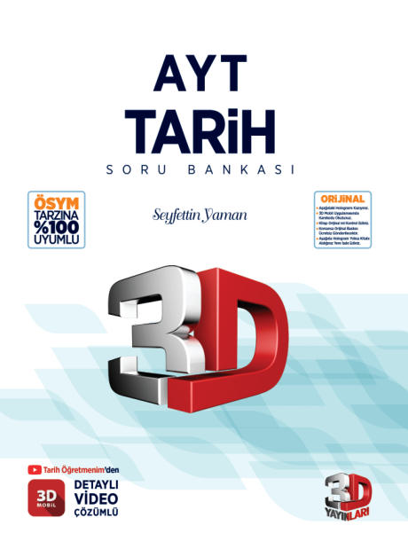 3D AYT Tarih SoruBankası