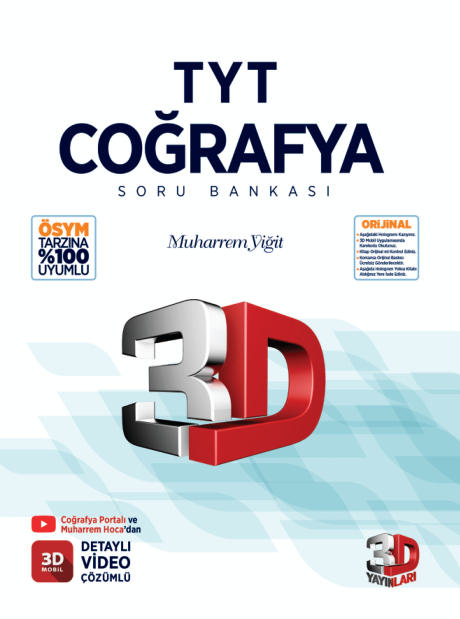 3D TYT Coğrafya Soru Bankası