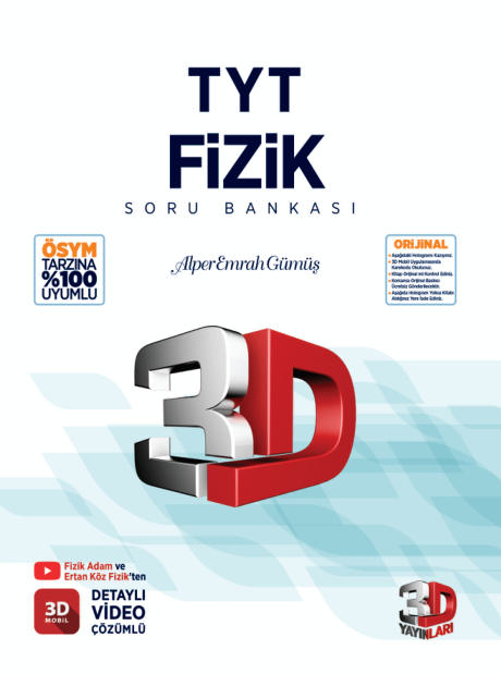 3D TYT Fizik Soru Bankası