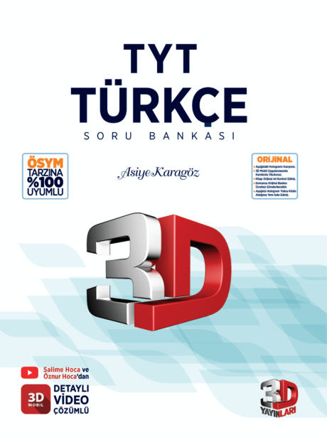 3D TYT Türkçe Soru Bankası