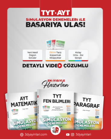 3D TYT-AYT SİMÜLASYON Post