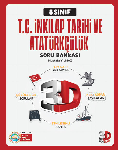3D LGS İnkilapTarihi Soru Bankası