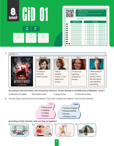 3D LGS İngilizce GİD Simülasyonları