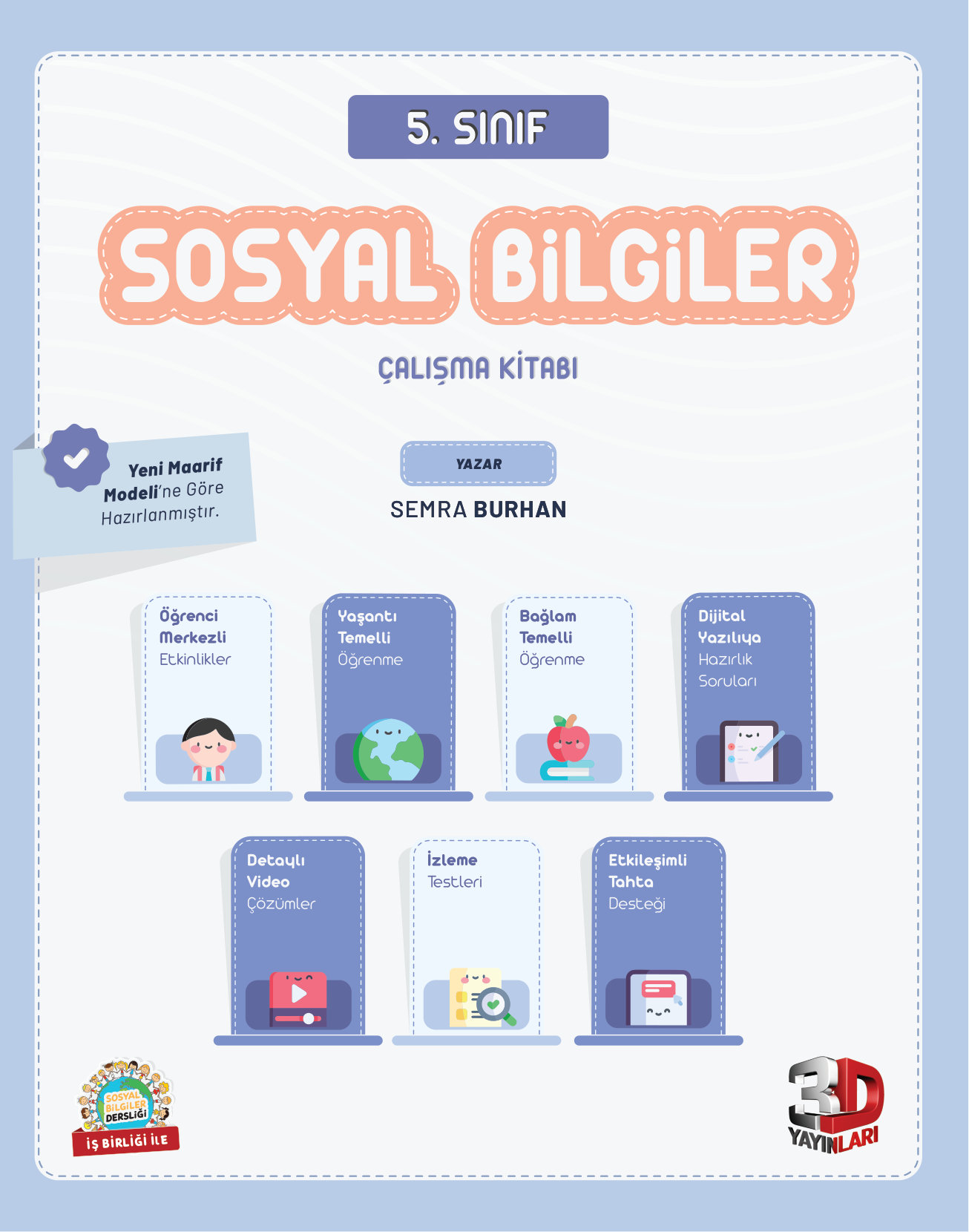 3D 5.Sınıf SosyalBilgiler Çalışma Kitabı — sayfa 1