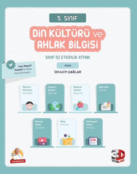 3D 5.Sınıf DinKültürü Sınıf İçi Etkinlik Kitabı