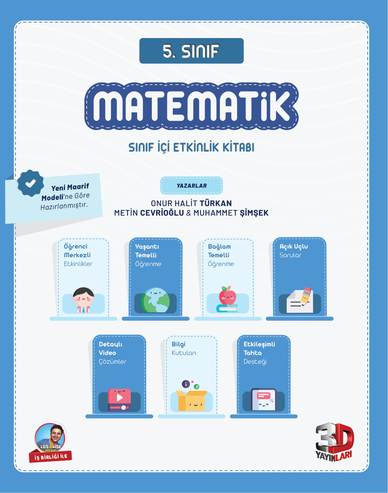 3D 5.Sınıf Matematik Sınıf İçi Etkinlik Kitabı — sayfa 1
