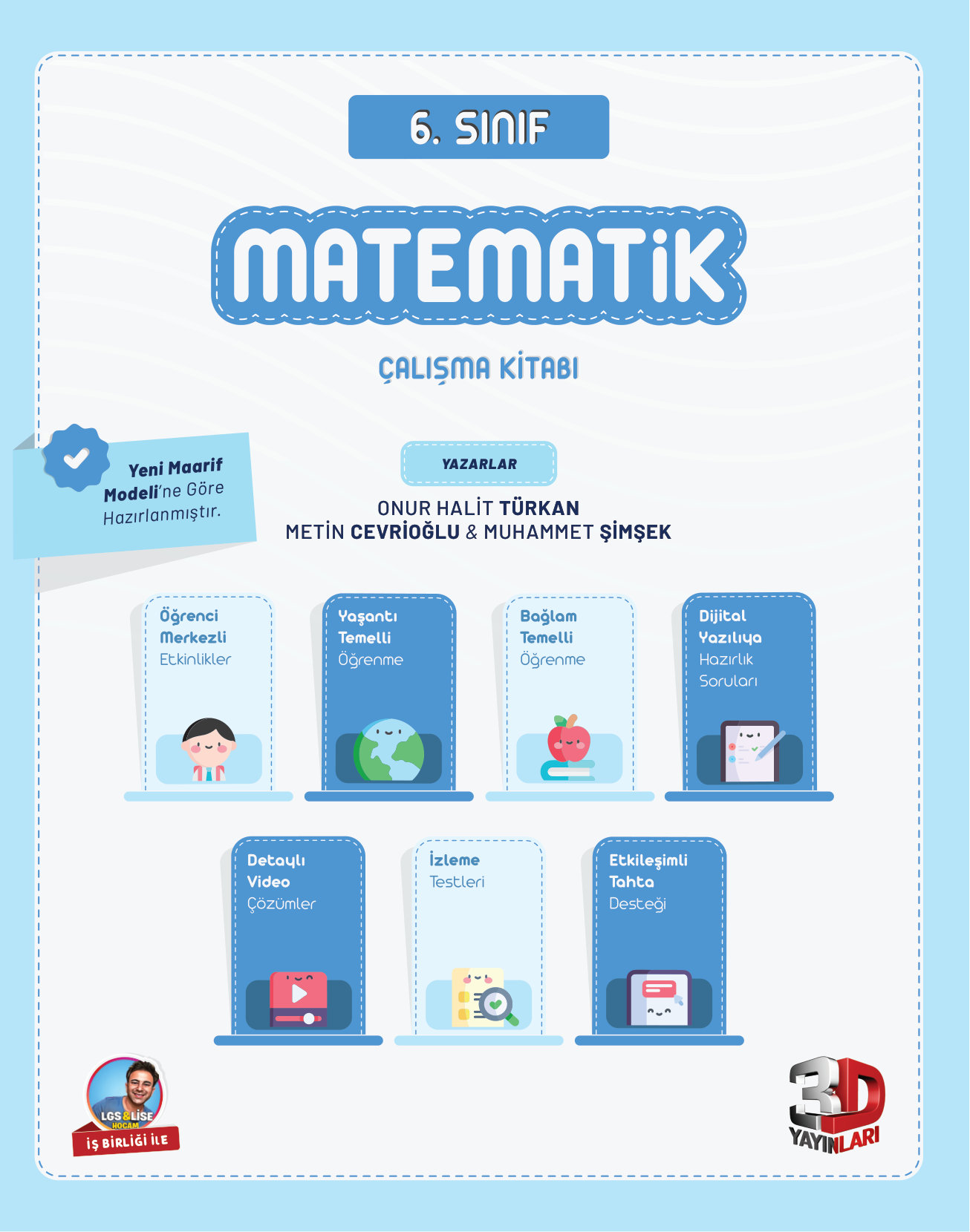 3D 6.Sınıf Matematik Çalışma Kitabı — sayfa 1