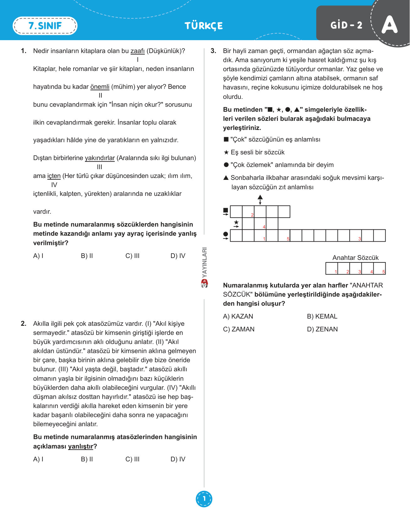 3D 7.SINIF GİD 02 SÖZEL — sayfa 1