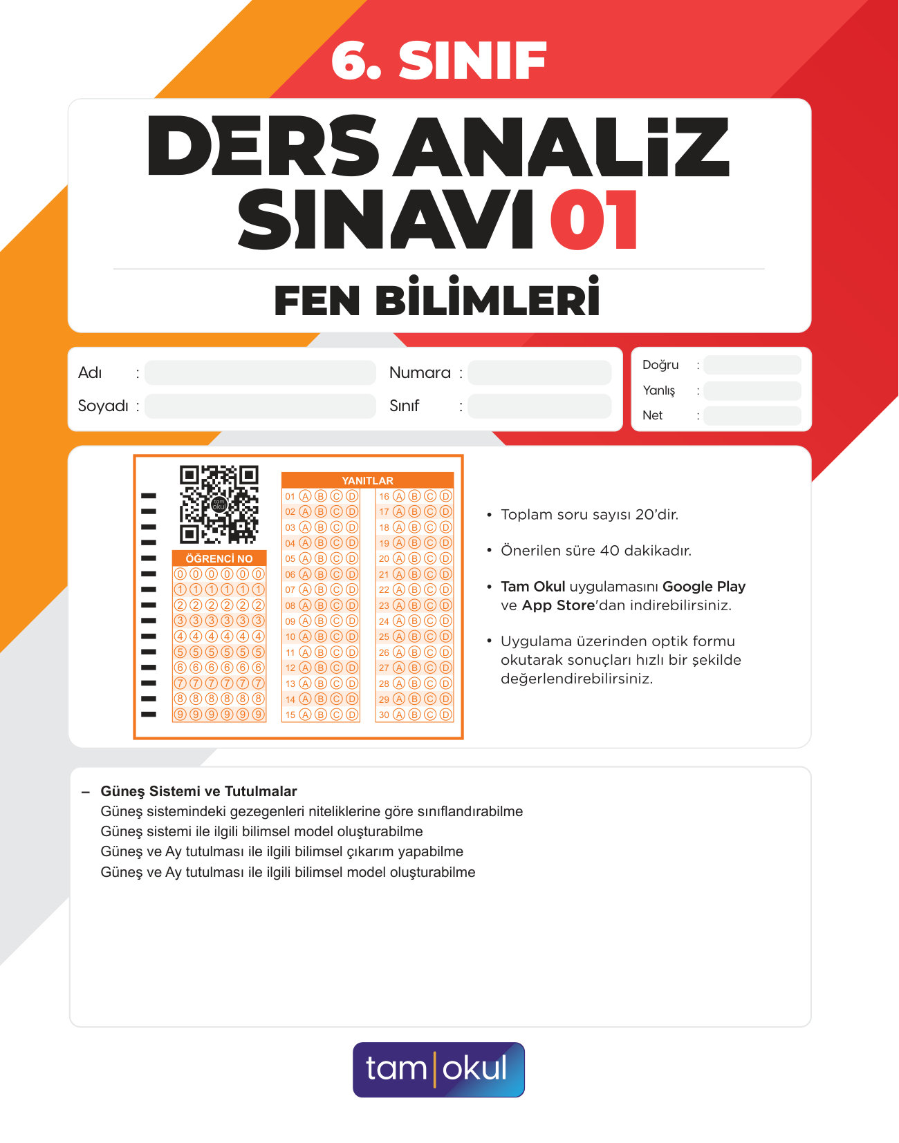 6 Fen Bilimleri DAS — sayfa 1
