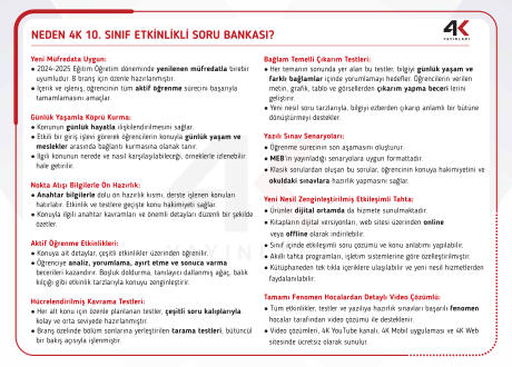 TANITIM 10. SINIF SORU BANKASI