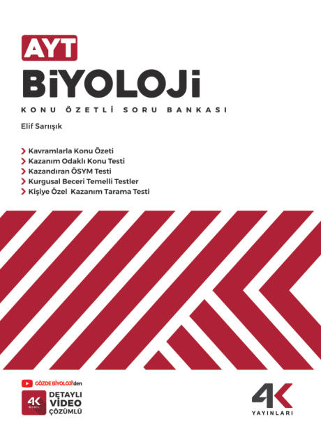 4K AYT BİYOLOJİ KOSB GÜNCEL QR
