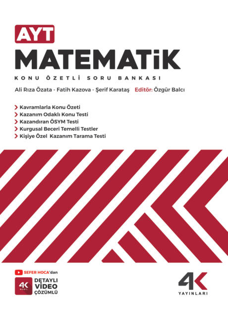 4K AYT MATEMATİK KOSB GÜNCEL QR
