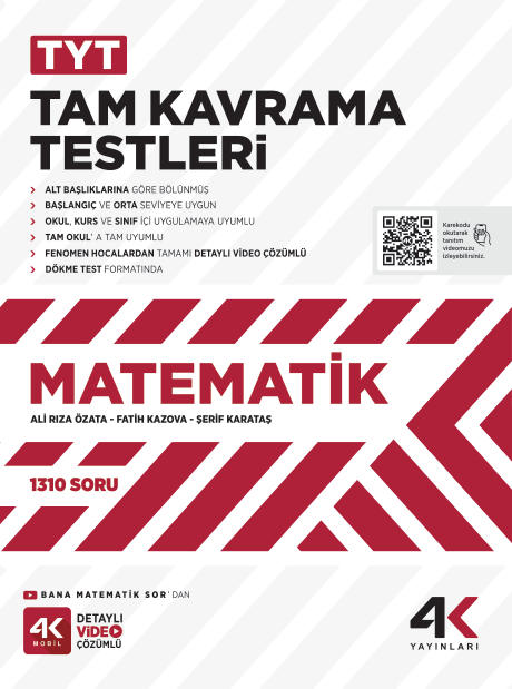4K TYT TKT ÖRNEK SAYFALAR
