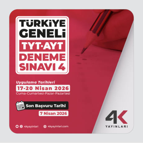 4K TYT-AYT Deneme-4 Post