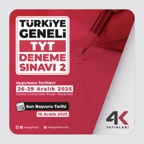 4K TYT Deneme-2 Post