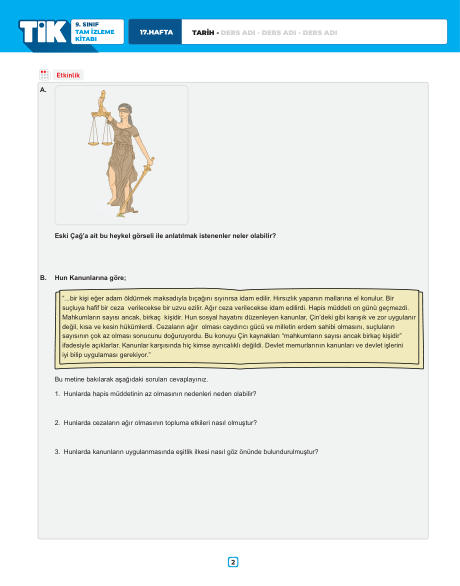 9S TİK TARİH