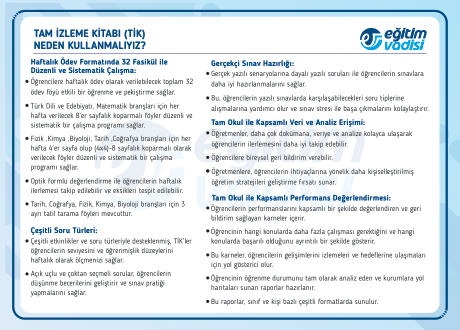 NEDEN TAM İZLEME KİTABI