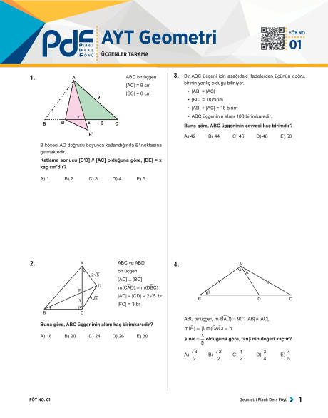 AYT PDF GEOMETRİ