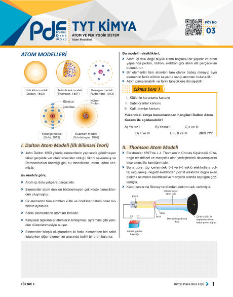 TYT PDF KİMYA