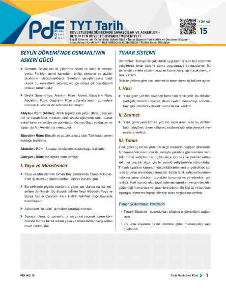 TYT Tarih PDF Ogrenci