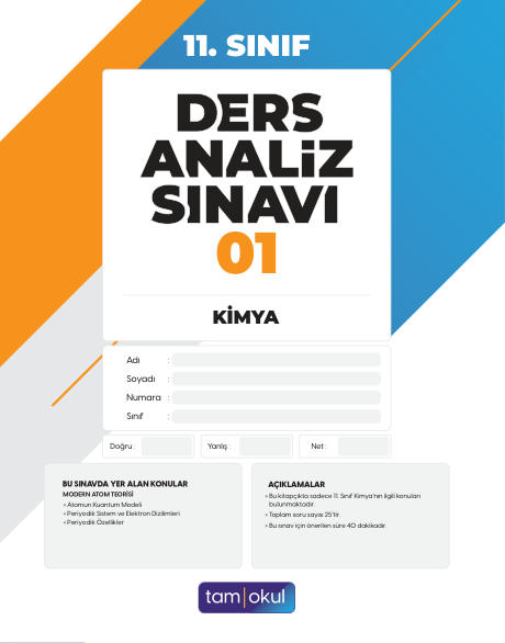 11. SINIF DAS KİMYA