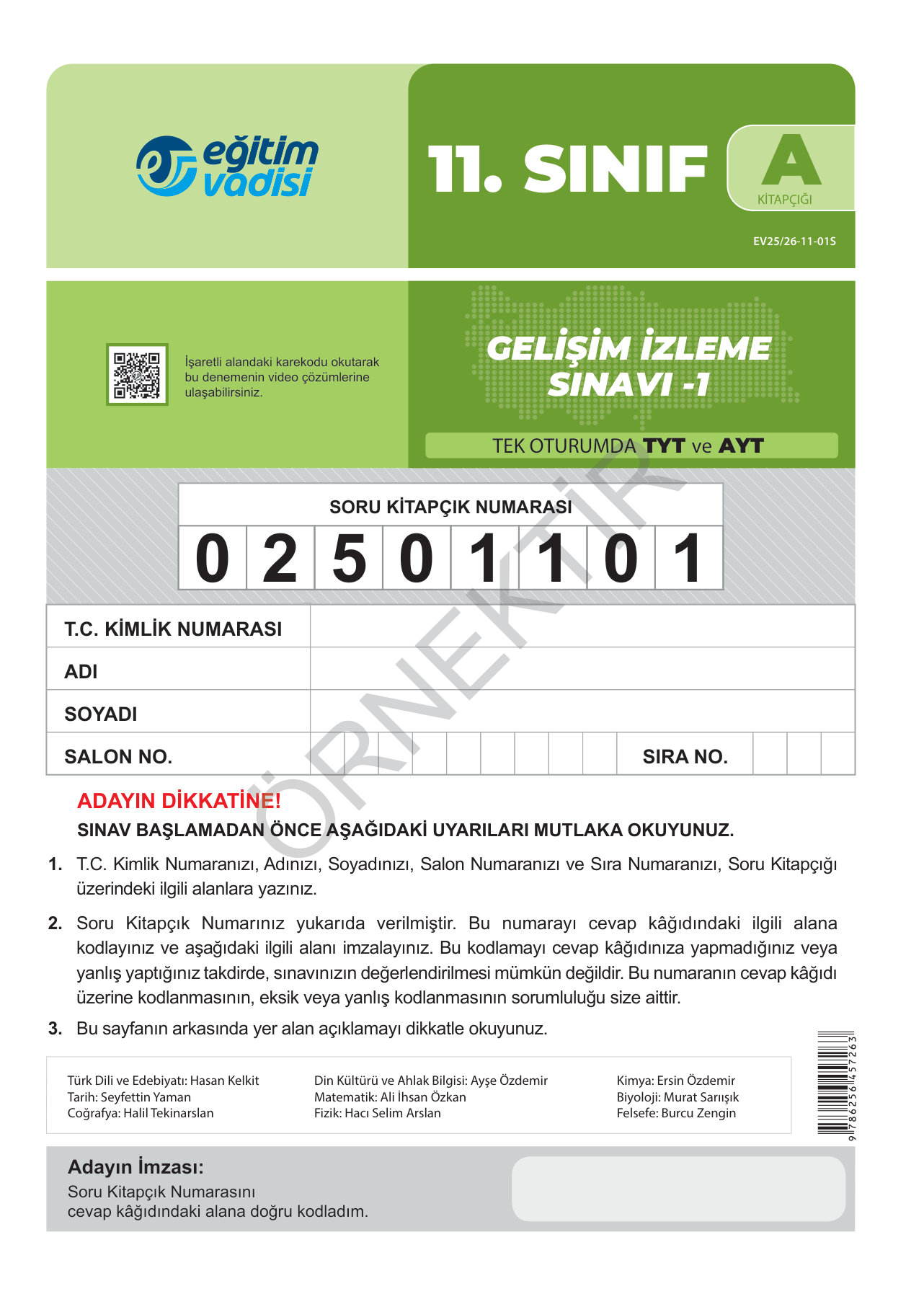 11 sinif deneme 01 y tümü (1) — sayfa 1