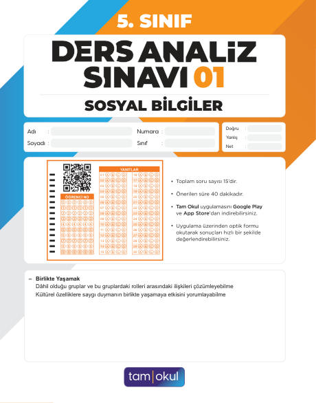 5 sınıf Sosyal Das