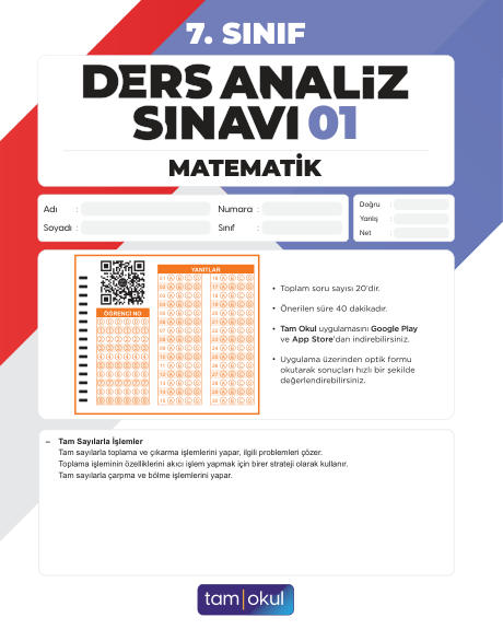 7 sınıf Matematik Das