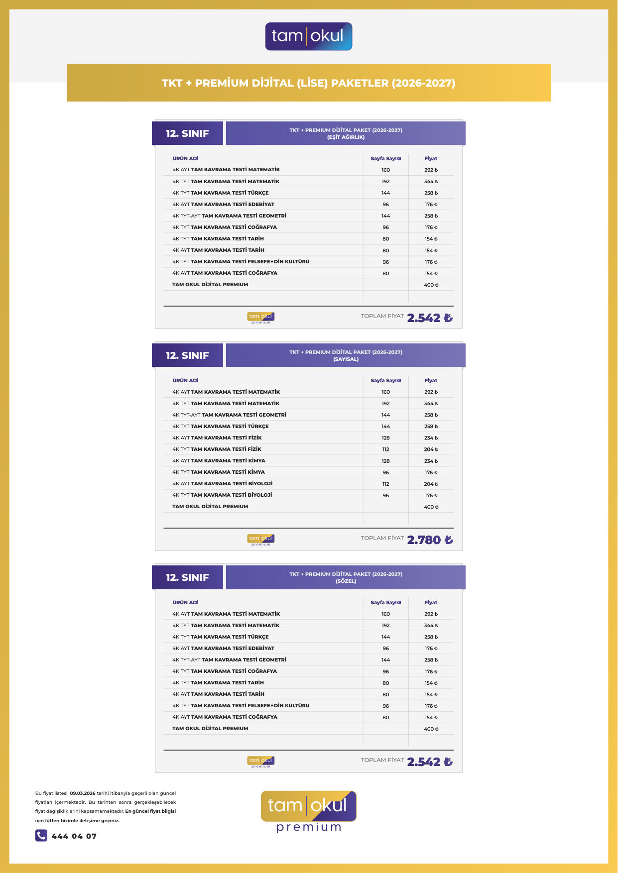 TKT+PREMIUM FIYAT LISTESI 2026-27 — sayfa 1